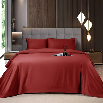 Bamboo Sheets Set 6 Pc,Cooling Breathable & Hotel Luxury Super Silky Soft, 16'' Deep Pocket.