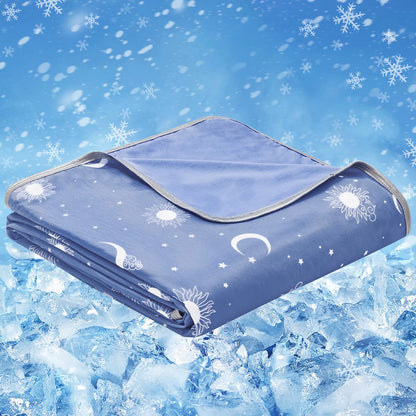 Lightweight Breathable Summer Blanket - Moisture-Wicking & Cozy Warmth