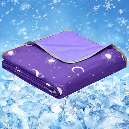 Lightweight Breathable Summer Blanket - Moisture-Wicking & Cozy Warmth