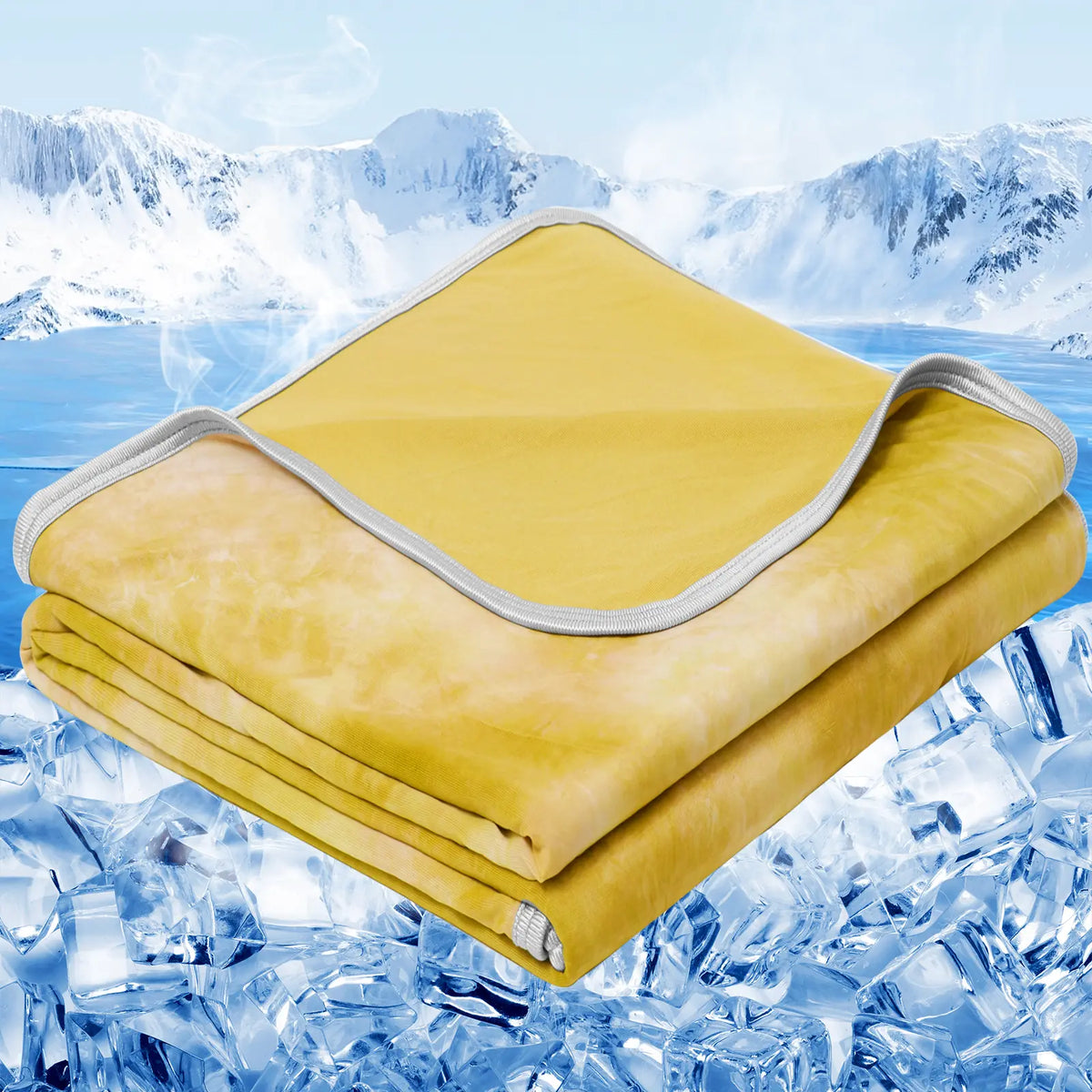 Lightweight Breathable Summer Blanket - Moisture-Wicking & Cozy Warmth