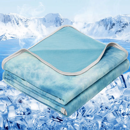 Lightweight Breathable Summer Blanket - Moisture-Wicking & Cozy Warmth