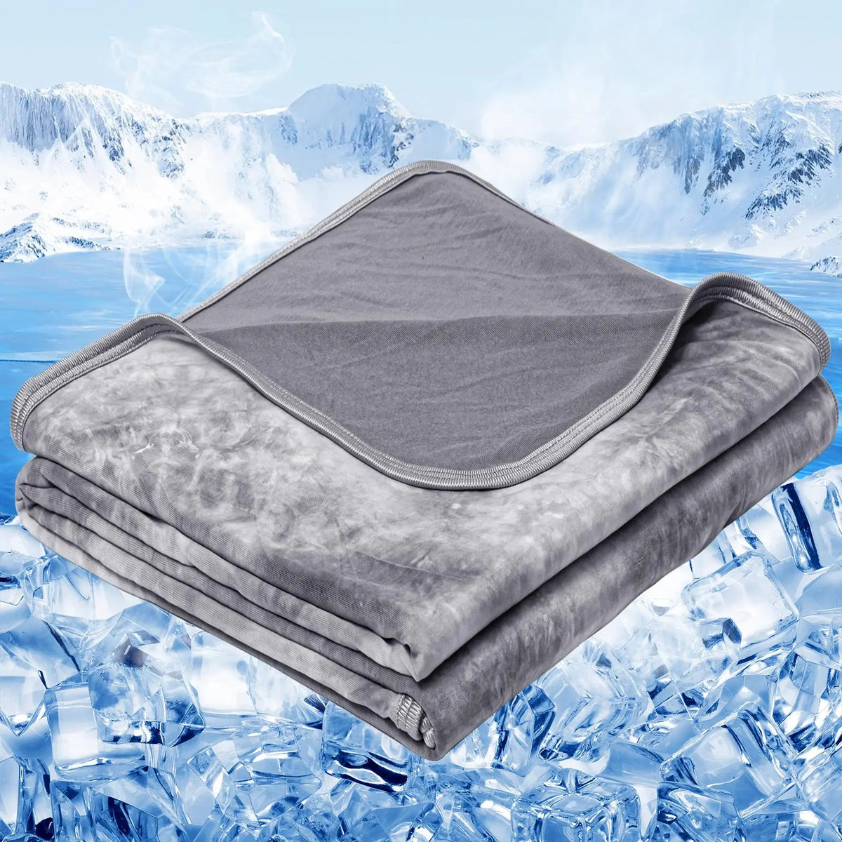 Lightweight Breathable Summer Blanket - Moisture-Wicking & Cozy Warmth