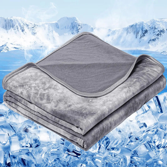 Lightweight Breathable Summer Blanket - Moisture-Wicking & Cozy Warmth