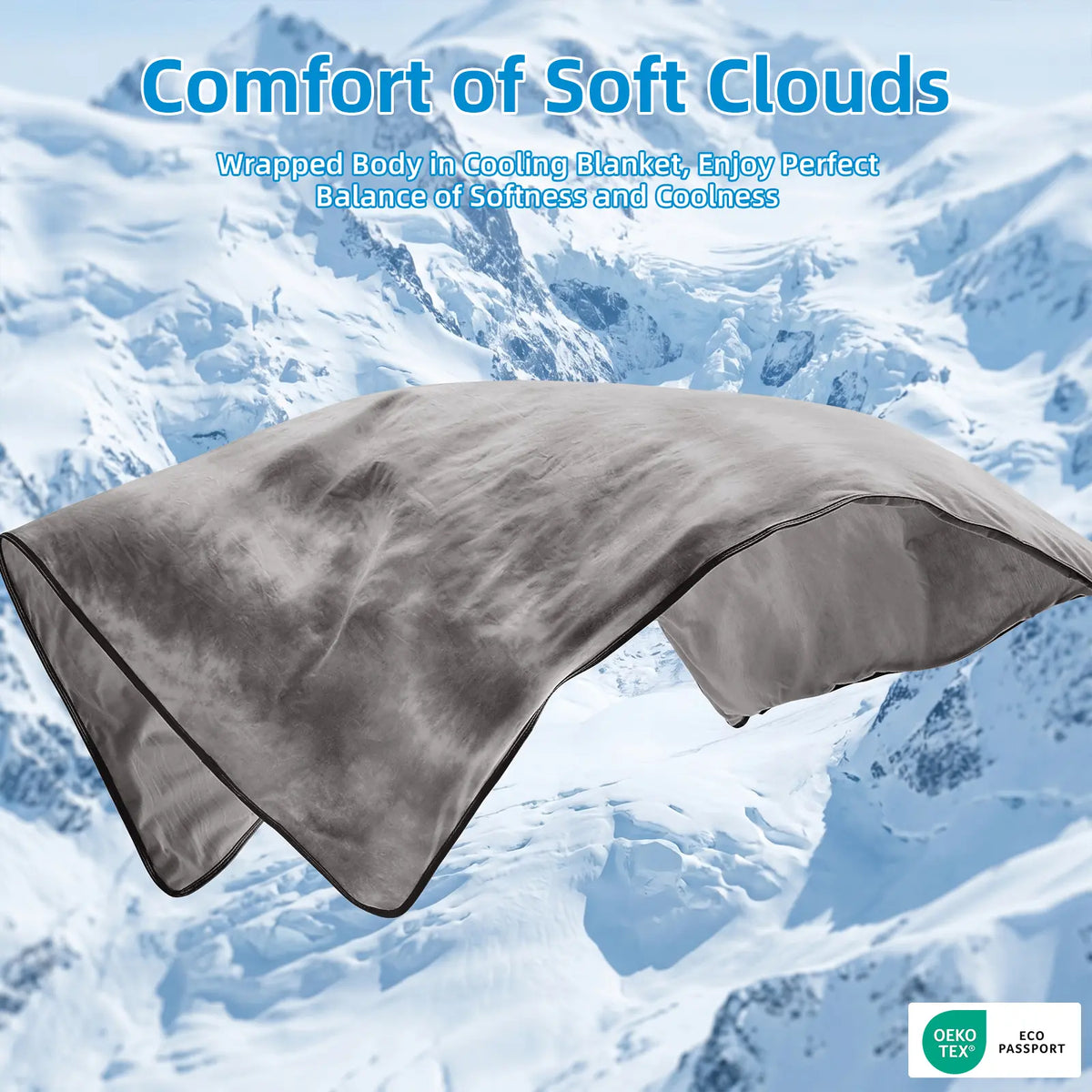 Lightweight Breathable Summer Blanket - Moisture-Wicking & Cozy Warmth